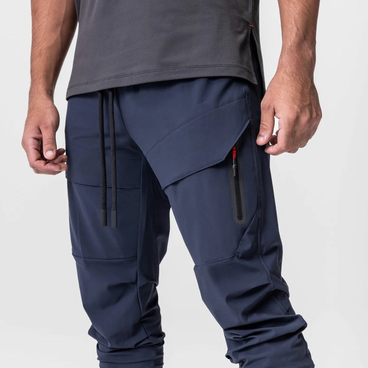 Aero Flex Joggers – Men's Quick-Dry Slim Fit Ankle-Tied Sports Pants