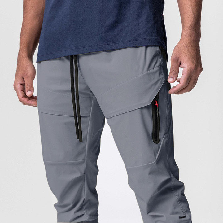 Aero Flex Joggers – Men's Quick-Dry Slim Fit Ankle-Tied Sports Pants