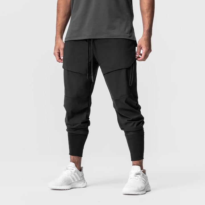 Aero Flex Joggers – Men's Quick-Dry Slim Fit Ankle-Tied Sports Pants