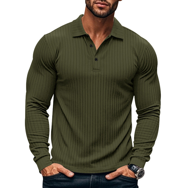 RidgeLine Knit Polo – Men’s Classic Casual Shirt