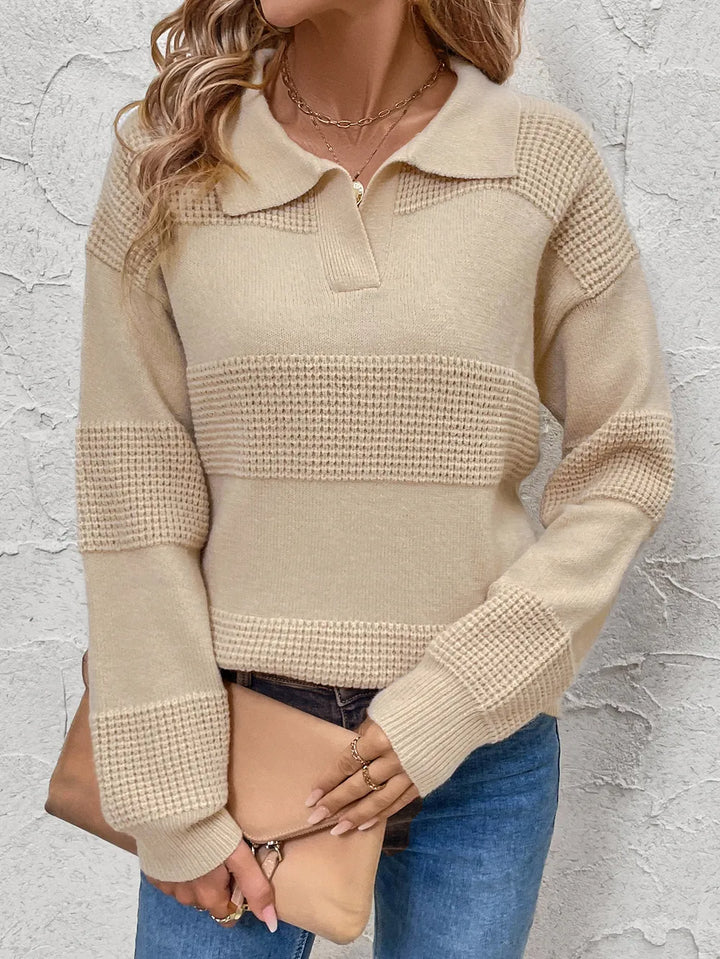 Cozy Grove Sweater – Johnny Collar Casual Knit