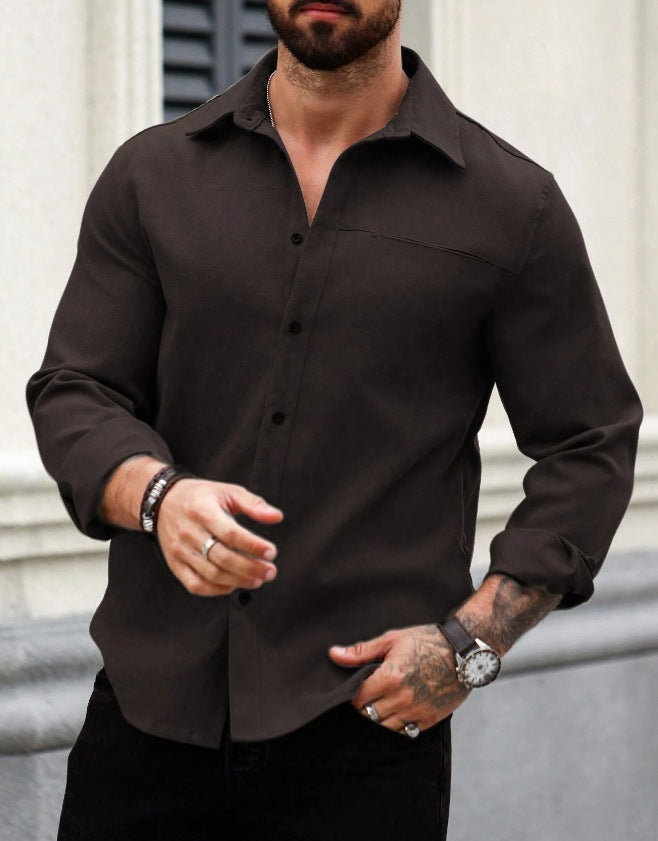 Essential Edge Long Sleeve Pocket Shirt