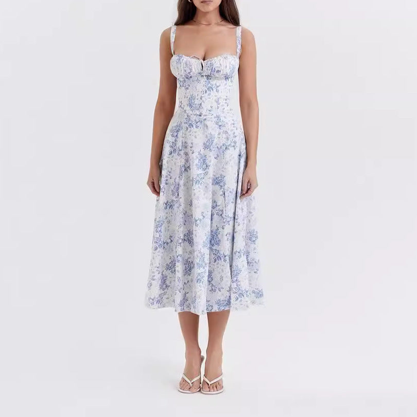 Whisper Backless Midi Dress