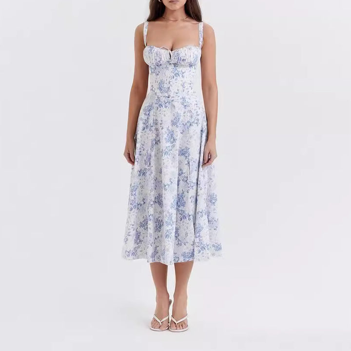 Whisper Backless Midi Dress