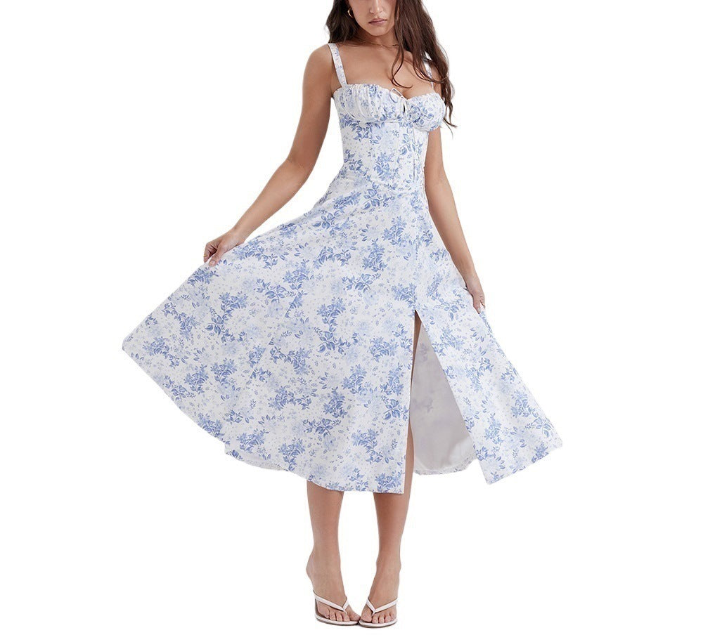 Whisper Backless Midi Dress