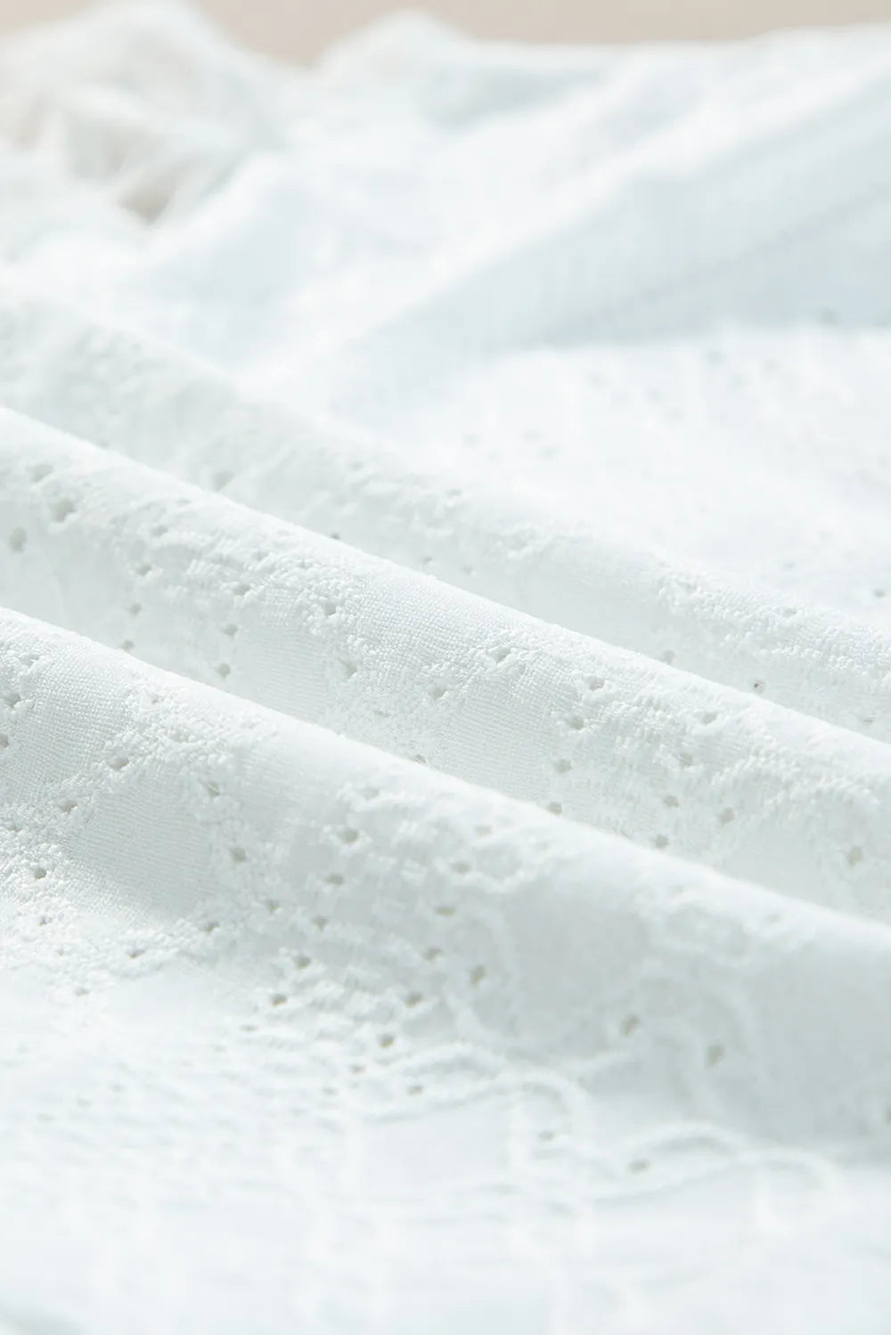 Celestia Lace Bodysuit – Romantic Eyelet Elegance
