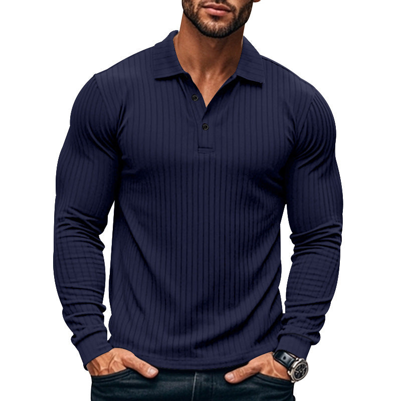 RidgeLine Knit Polo – Men’s Classic Casual Shirt