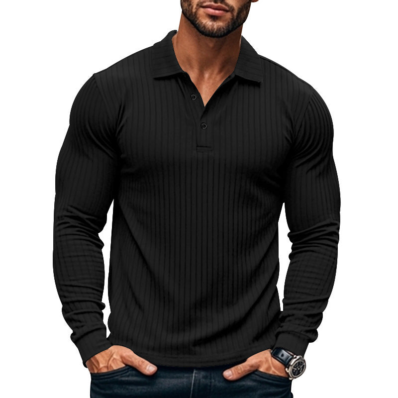 RidgeLine Knit Polo – Men’s Classic Casual Shirt