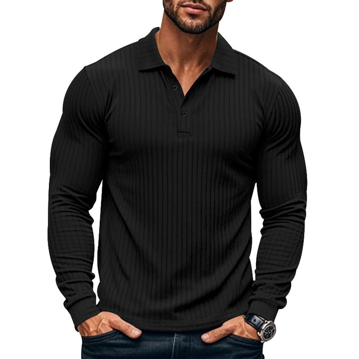 RidgeLine Knit Polo – Men’s Classic Casual Shirt