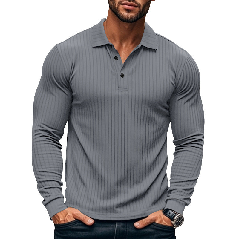 RidgeLine Knit Polo – Men’s Classic Casual Shirt